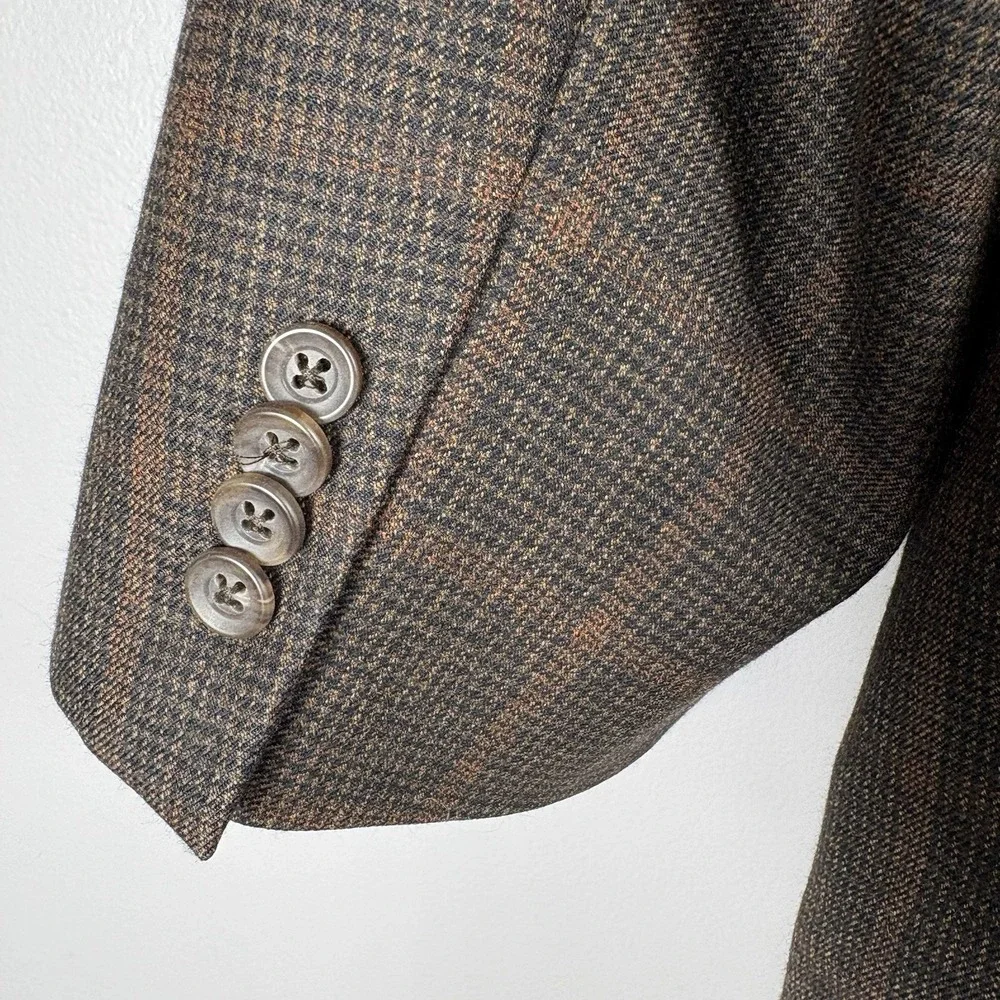 Cremieux Collection Men's 52R Loro Piana 100% Wool Denverwood Sport Coat Blazer